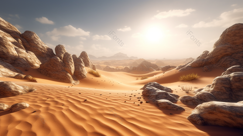 炎热天气沙漠地形实拍摄影图,高清,摄影图,摄影图片,图片大全,摄影图免费下载